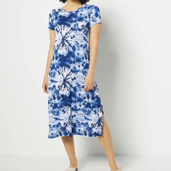 Koolaburra by UGG Rayon Spandex Midi Dress.  15120 - Picture 1 of 2